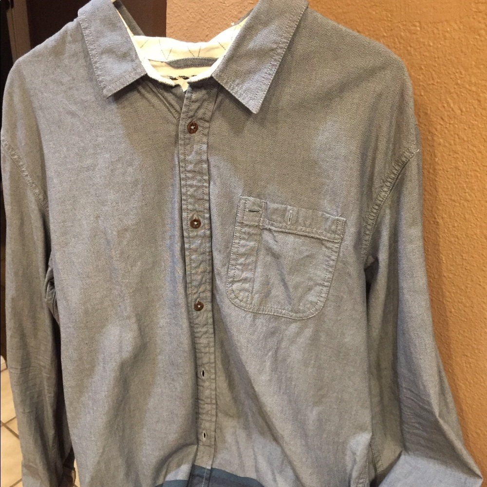 Men’s Vans off the wall denim shirt